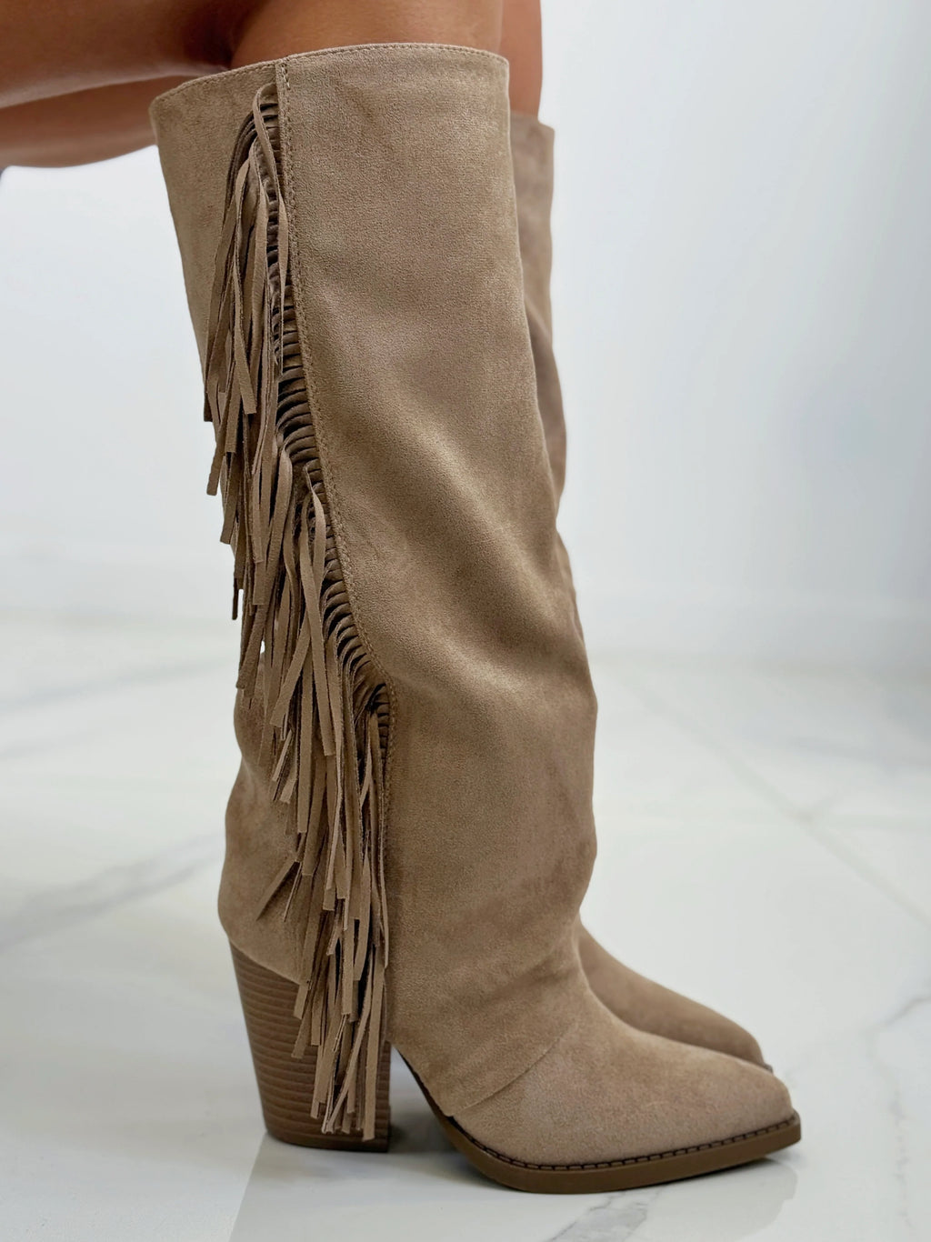 DAKOTA FRINGE BOOT (KHAKİ)